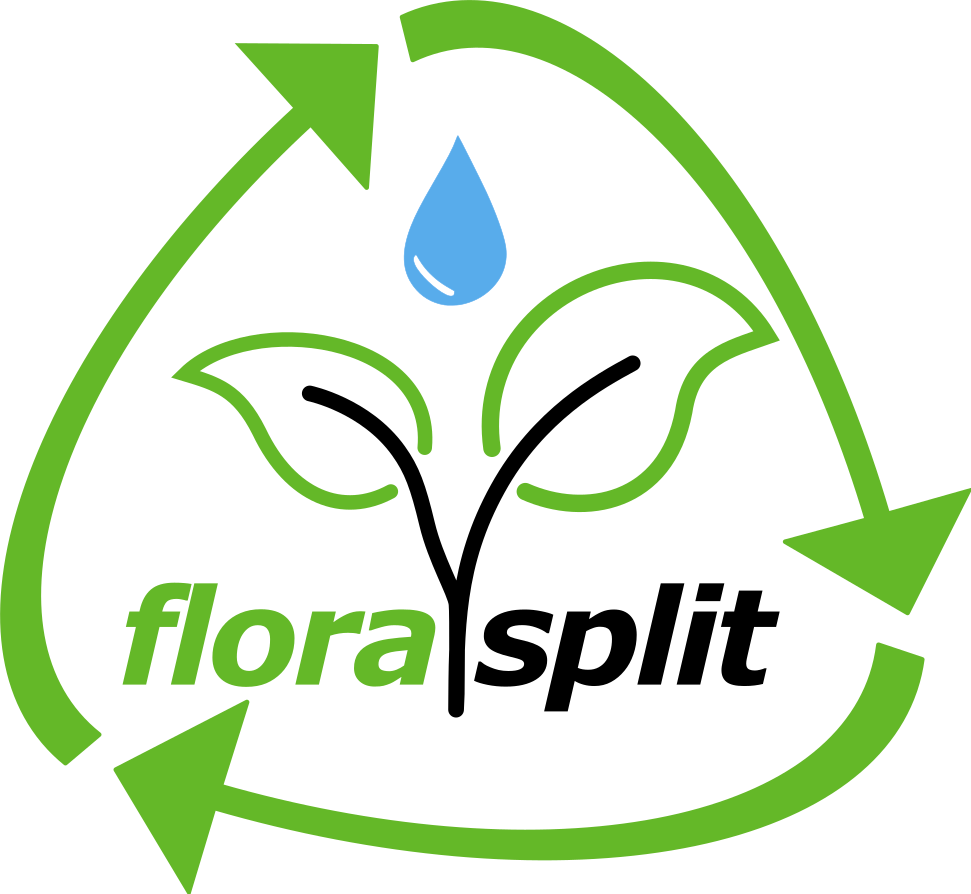 Flora Split Logo by Florapower